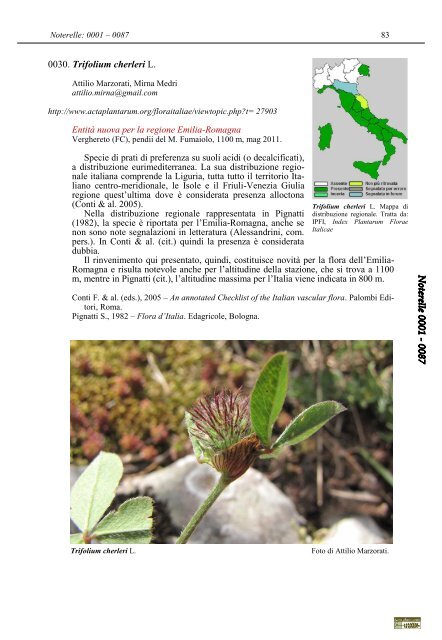 Acta Plantarum Notes 1