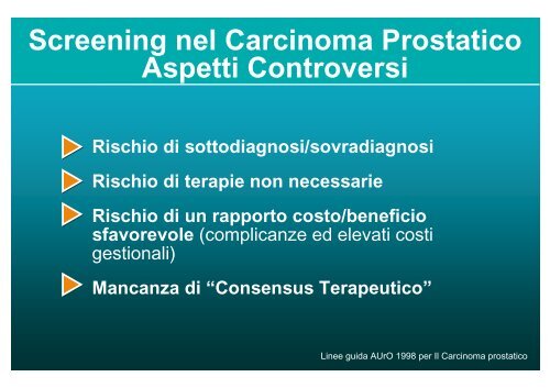 carcinoma prostatico - Ordine dei Farmacisti della Provincia di Siena