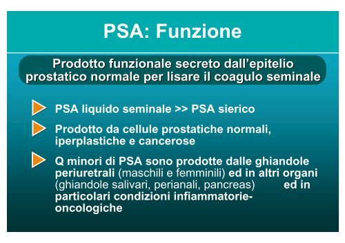 carcinoma prostatico - Ordine dei Farmacisti della Provincia di Siena