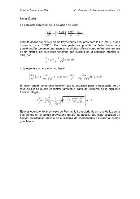 introducción a la mecánica analítica - fisica.ru