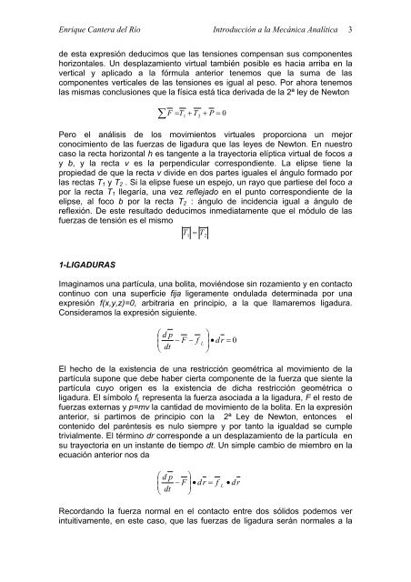 introducción a la mecánica analítica - fisica.ru