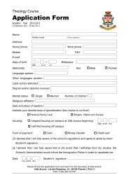 Application Form