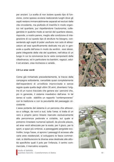 Studio di fattibilità Quartiere Savorito - Idee per Stabia