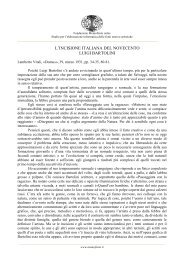 l'incisione italiana del novecento luigi bartolini - Fondazione ...
