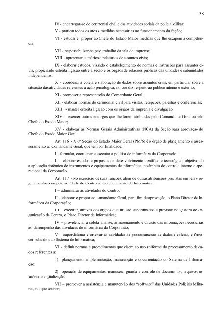 lei de organização básica da polícia militar - Polícia Militar de Alagoas