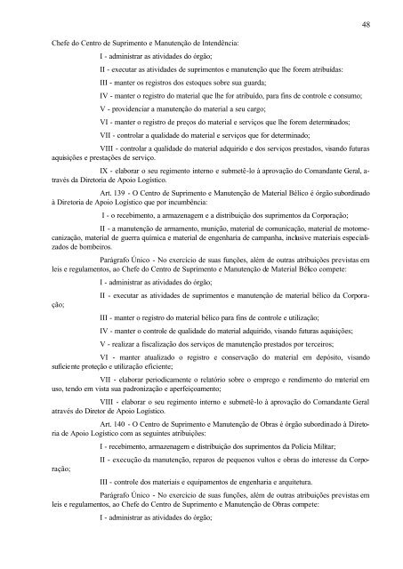 lei de organização básica da polícia militar - Polícia Militar de Alagoas