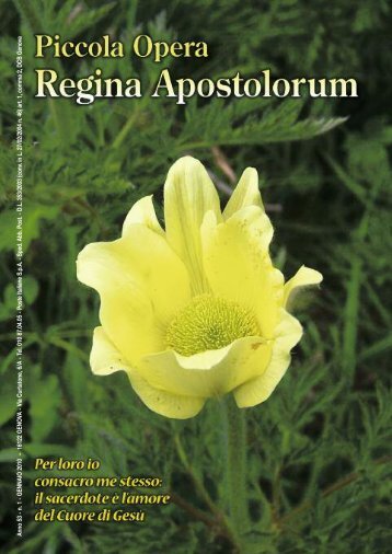 n.1 - Piccola Opera Regina Apostolorum