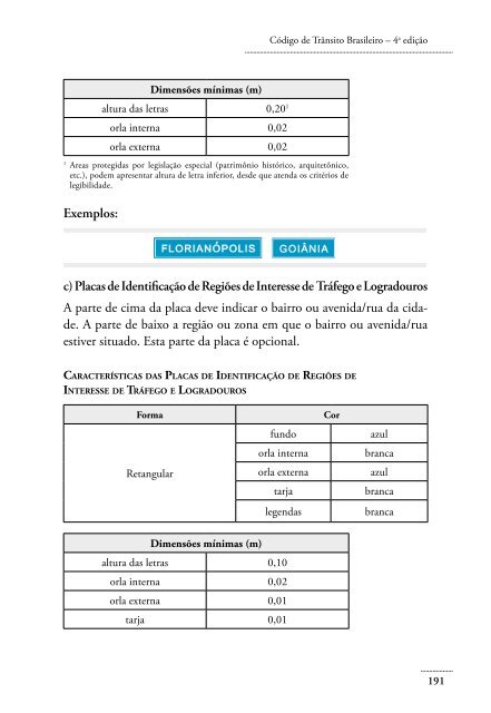 código de trânsito brasileiro - Biblioteca Digital da Câmara dos ...