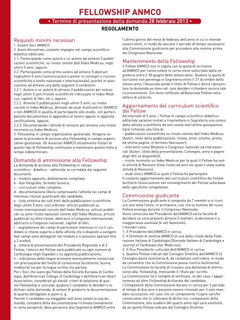 Cardiologia negli Ospedali n° 190 Novembre / Dicembre ... - Anmco