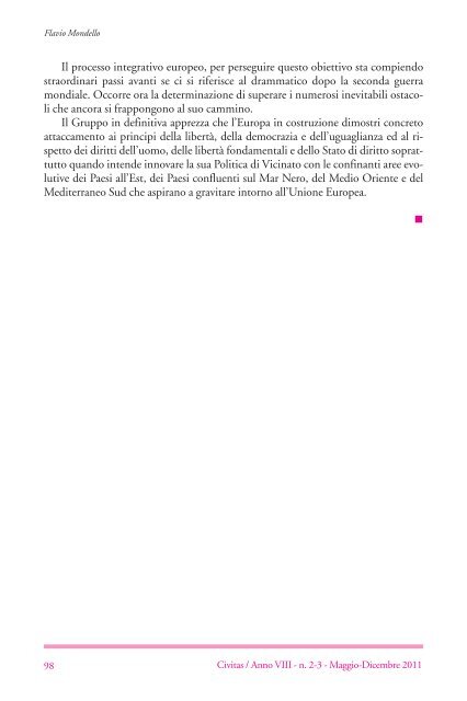 La dimensione etica della politica - Istituto Luigi Sturzo