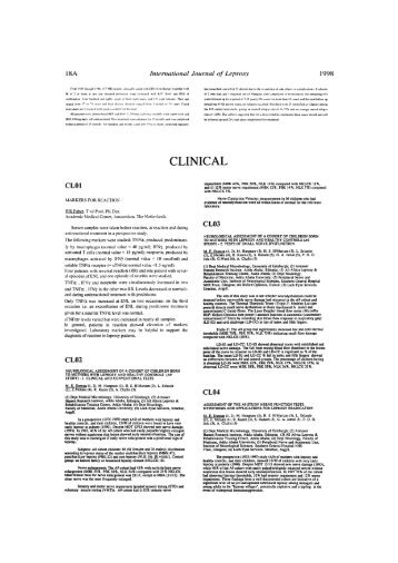 CLINICAL - Index of
