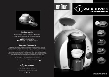 Tassimo careline