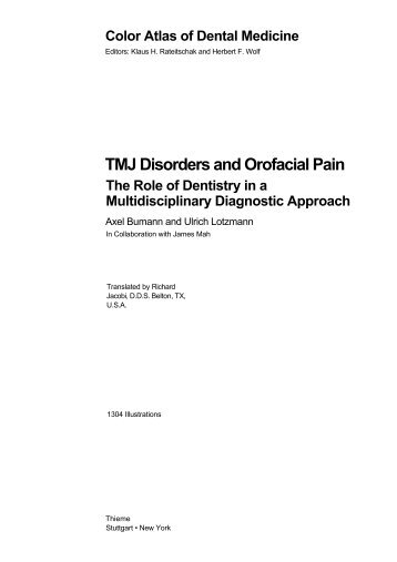 TMJ Disorders and Orofacial.pdf - E-Lib FK UWKS