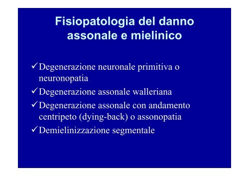 Degenerazione assonale walleriana - Fisiokinesiterapia.biz