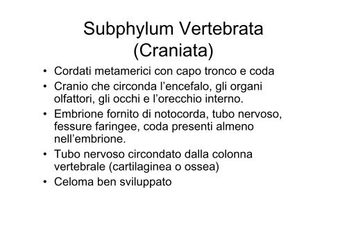 lezioni 16, 17, 18 2011 zoologia.pdf - DISAT