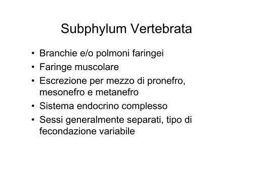 lezioni 16, 17, 18 2011 zoologia.pdf - DISAT