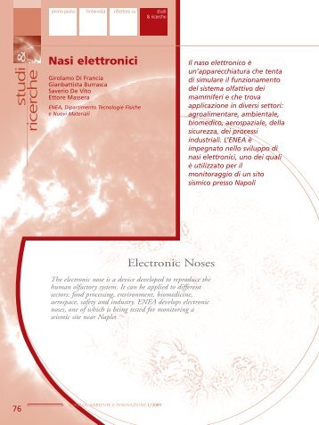 Nasi elettronici - Enea