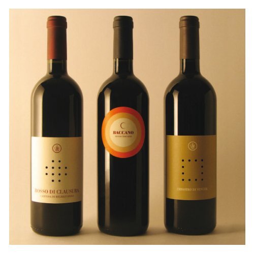 brochure vini - Certosa di Belriguardo