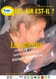 Veille olfactive - Atmo Picardie