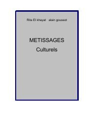 METISSAGES Culturels - Insmli