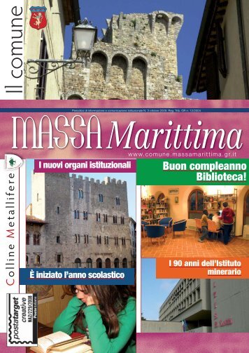 Il periodico del Comune di Ottobre 2009 - Comune di Massa Marittima