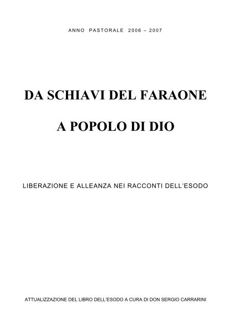 Don Sergio Carrarini - La Parola nella Vita