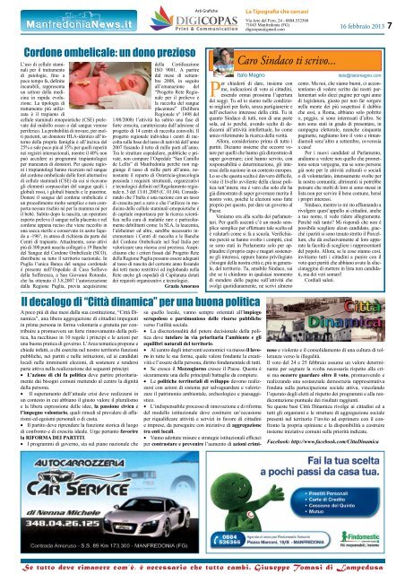 Giornale N. 3 - ManfredoniaNews.it