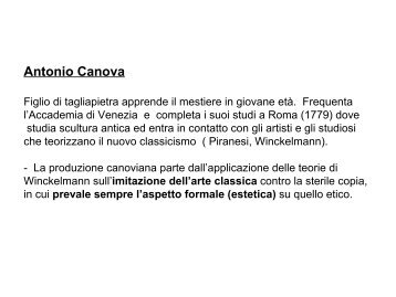 Antonio Canova - graphicstormblog
