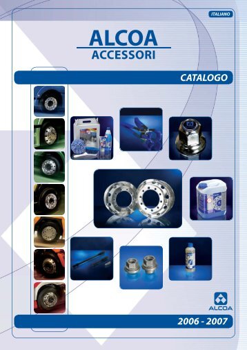 catalogo accessori alcoa 2006 - 2007