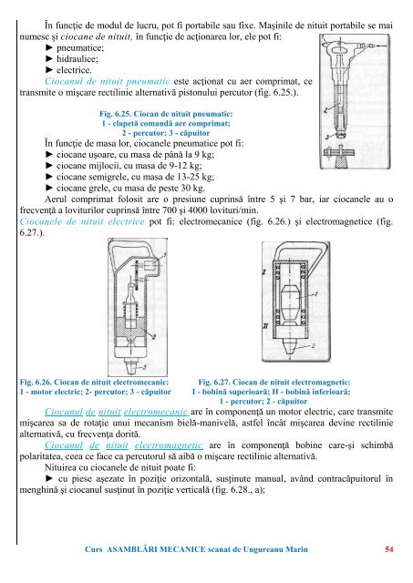 curs asamblări mecanice m7 - Modulul 5