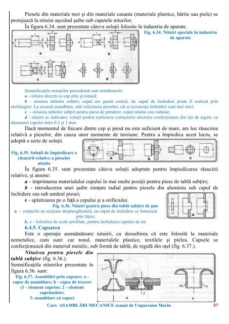 curs asamblări mecanice m7 - Modulul 5