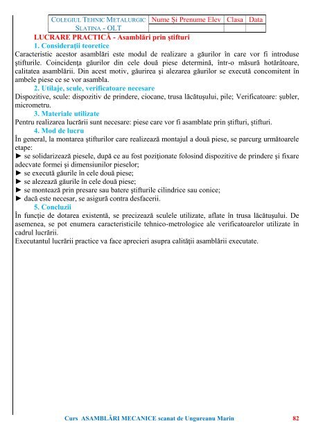 curs asamblări mecanice m7 - Modulul 5