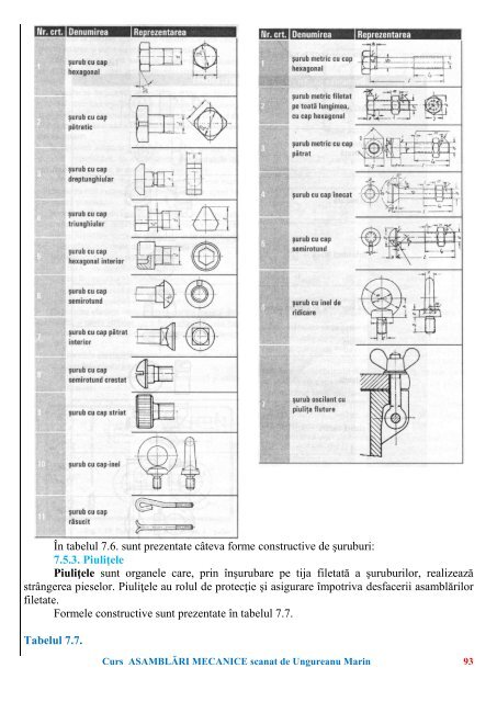 curs asamblări mecanice m7 - Modulul 5