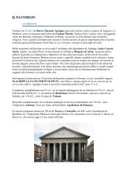 ARCHITETTURA ROMANA: il Pantheon