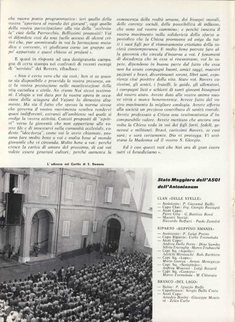 Dicembre '64 - Ex-Alunni dell'Antonianum