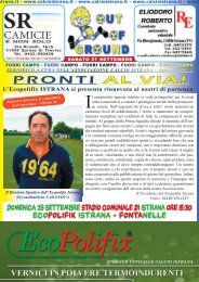 ecopolifix istrana campionato di promozione ... - istrana Calcio