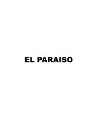 EL PARAISO - Haras El Paraíso