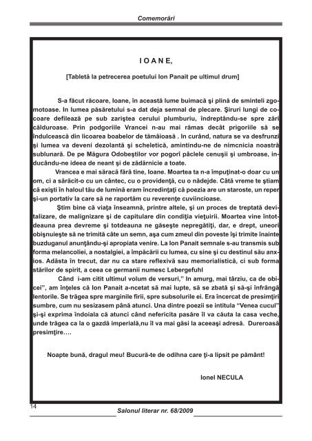 salon literar nr.68.pdf - culitaioanusurelu.ro