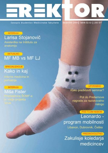 2004 december.pdf - Društvo študentov medicine Slovenije