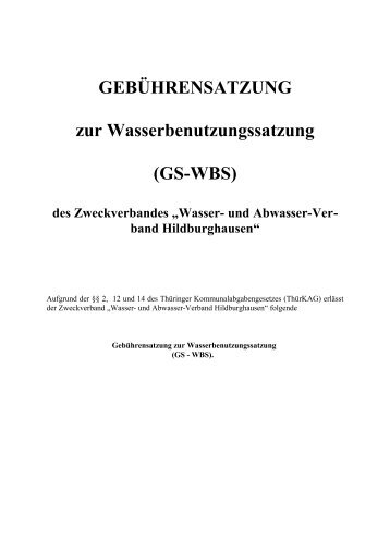GS-WBS - WAVH