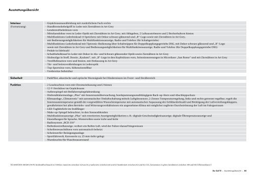 Preisliste Golf R (Technik und Preise) MJ2013 100512.indd