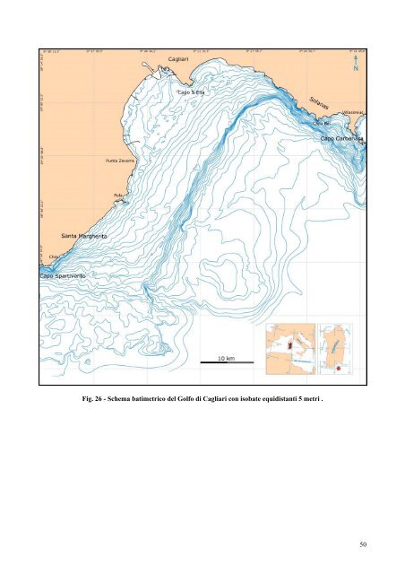 i sedimenti superficiali della piattaforma interna del golfo di cagliari ...