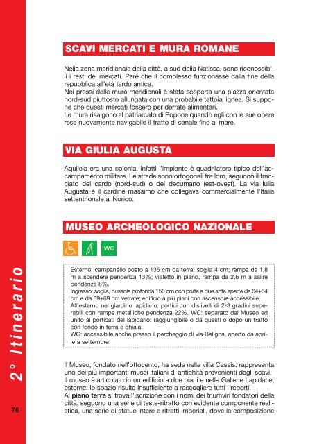 AQUILEIA ACCESSIBILE - Provincia di Udine