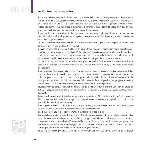 ITC “Tosi” Una scommessa che dura da 50 anni - Noi del Tosi