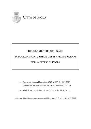 polizia mortuaria e servizi funerari-4 - Comune di Imola