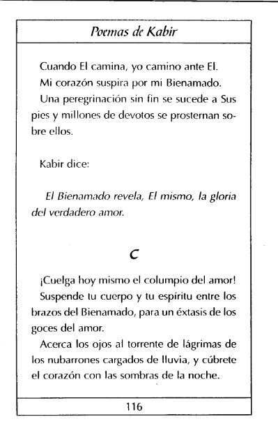 Poemas De Kabir