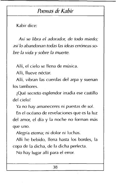 Poemas De Kabir