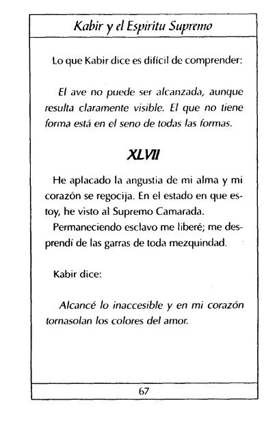 Poemas De Kabir