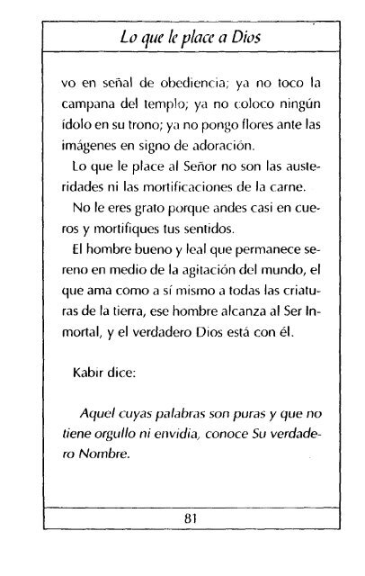 Poemas De Kabir