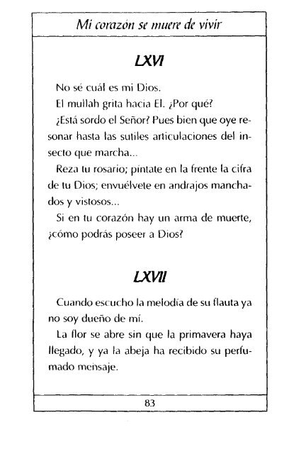 Poemas De Kabir